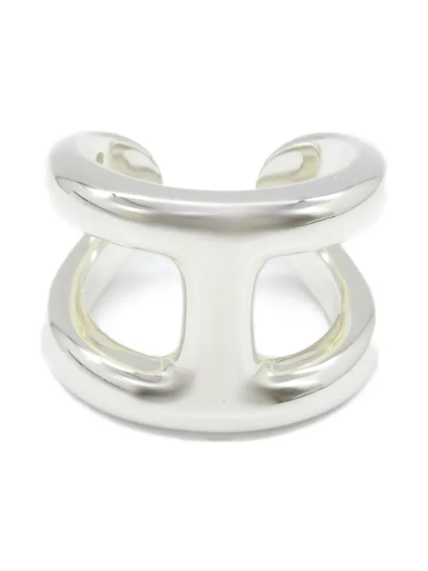 Hermès Pre-Owned Bague Osmose (années 2010) Argent FARFETCH MA
