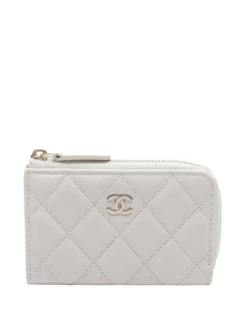 CHANEL Pre-Owned cartera con capitonado de rombos 2021