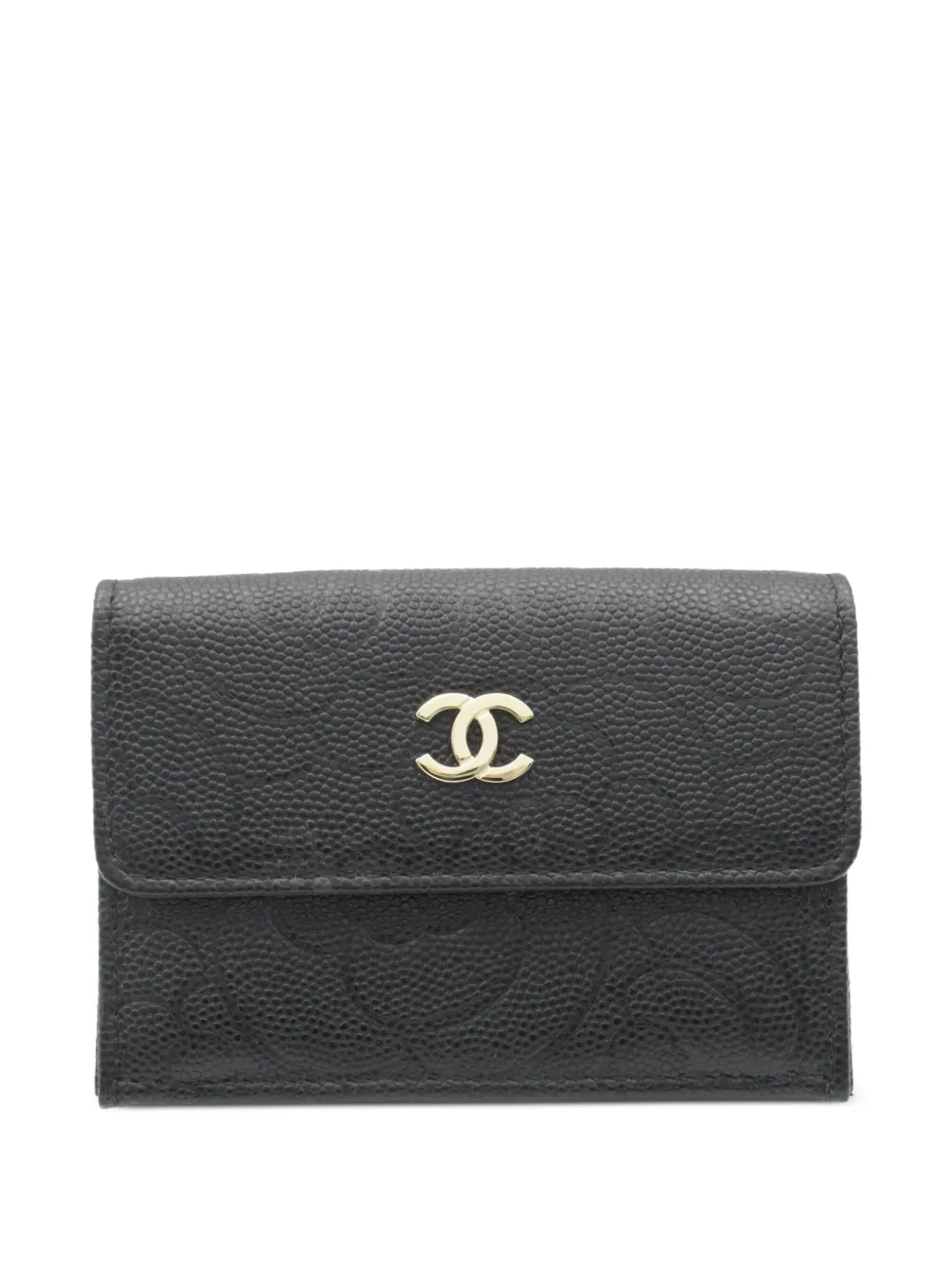 CHANEL Pre-Owned cartera Camellia 2021-2022 | negro | Image 1