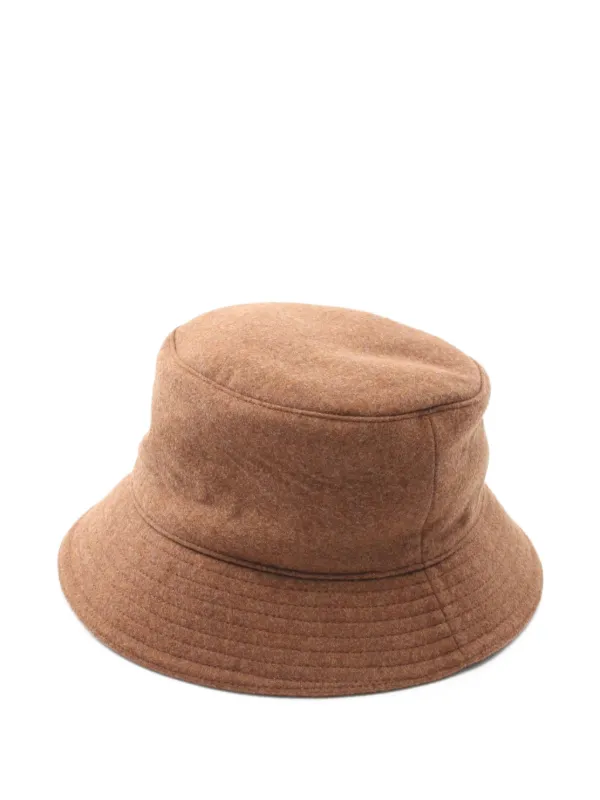Hermès Pre-Owned 10's Wool Bucket Hat | FARFETCH TW