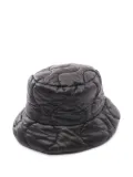Miu Miu Pre-Owned 2010s quilted bucket hat - Black