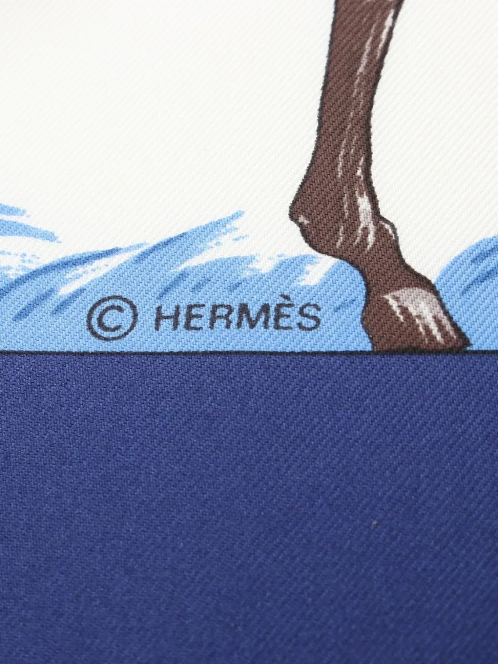 Hermès Pre-Owned mascada Turqueries en L'Honneur de Monsieur de T 2010 | Image 2