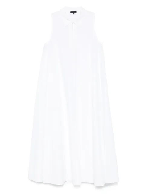 Emporio Armani poplin maxi dress