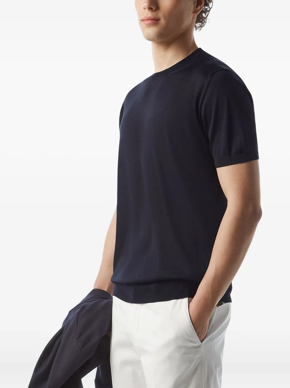 Corneliani short-sleeve crew-neck T-shirt | T-Shirts | Image 2