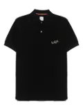 Paul Smith Signature-logo polo shirt - Black