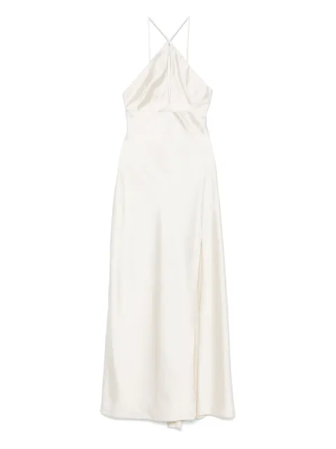 Patrizia Pepe halterneck maxi dress