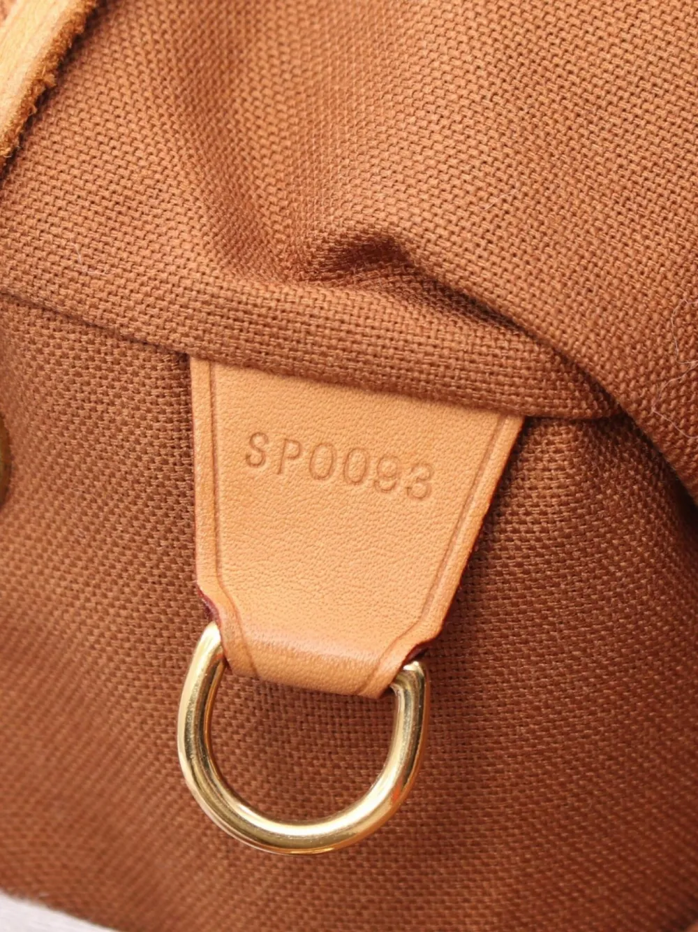 Pre-owned Louis Vuitton 2003 Montsouris Gm Backpack In Brown