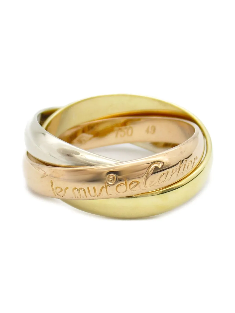 Cartier 2010s 18k gold Trinity ring | Gold | Image 1