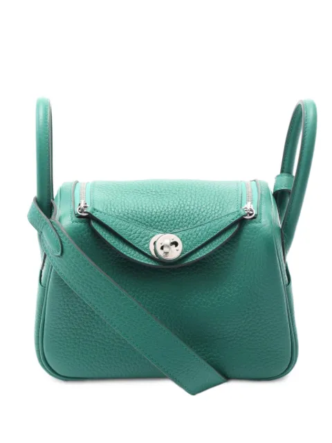 Hermès Pre-Owned mini sac porté épaule Lindy (2024)