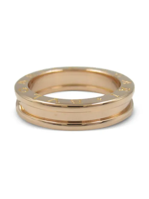 Bvlgari Pre-Owned 2010s 18K rose gold B.zero1 ring