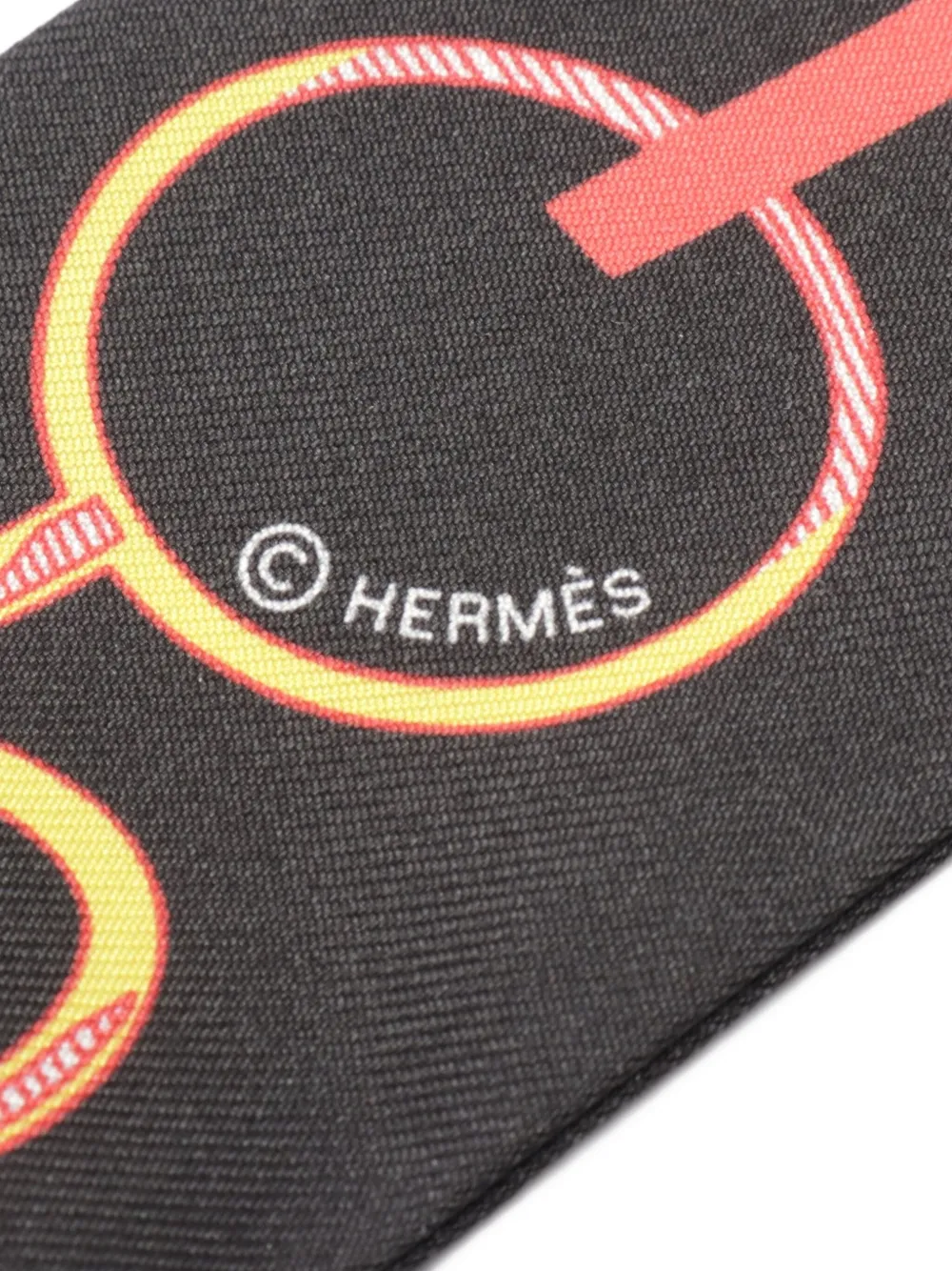 Hermès Pre-Owned 2010 Do Re Boucles twilly scarf | Image 2