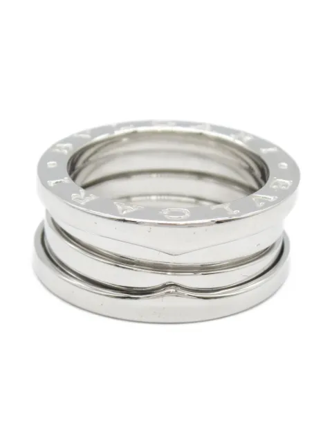 Bvlgari Pre-Owned 2010s 18K white gold B-Zero1 ring