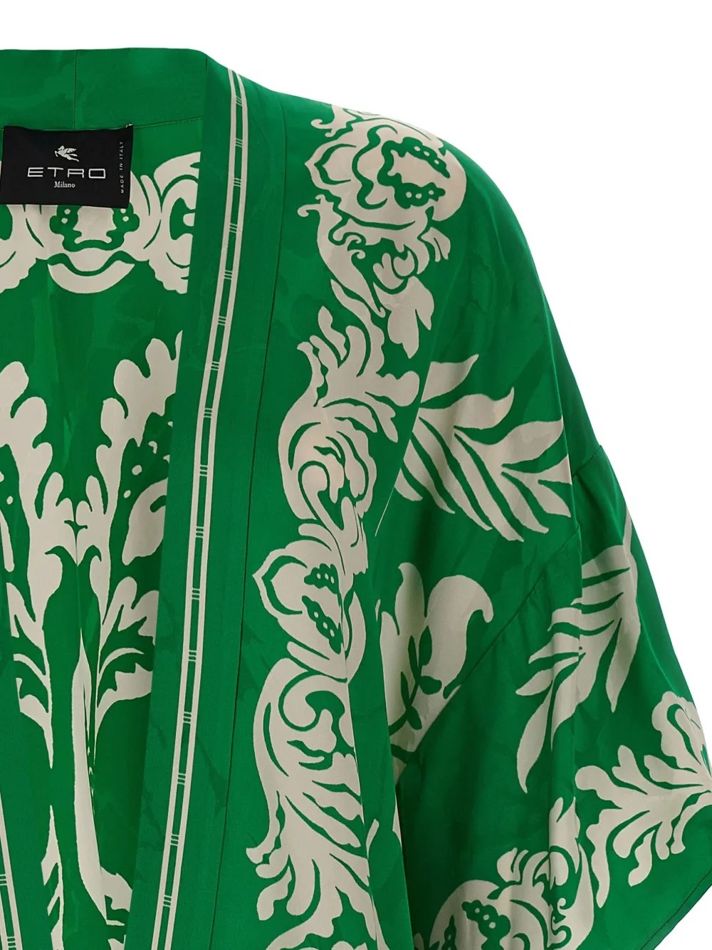ETRO Vest met bloemenprint Groen