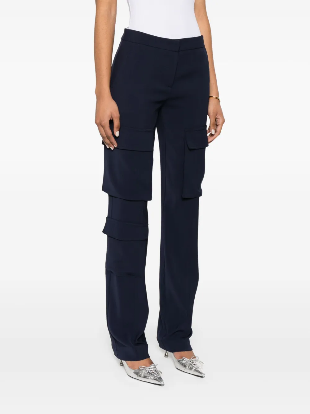 Patrizia Pepe Cargo broek Blauw