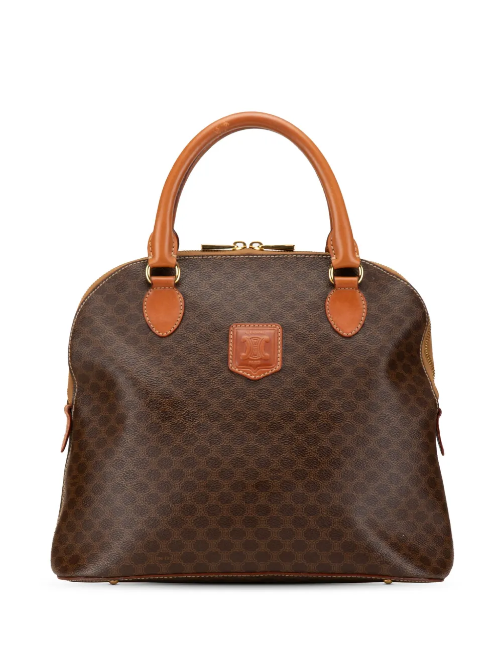 Céline Pre-Owned 1998 Macadam Coated Canvas Dome handbag | Image 1