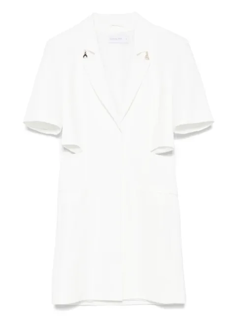 Patrizia Pepe cut-out detailed mini dres