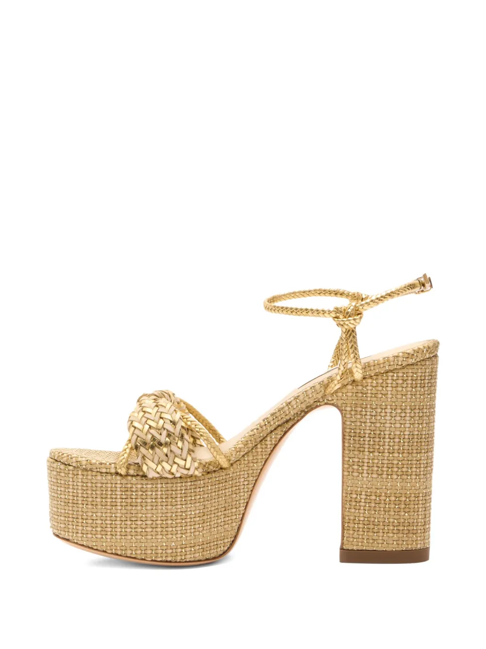 Casadei 120mm Marbella Lux sandals Beige