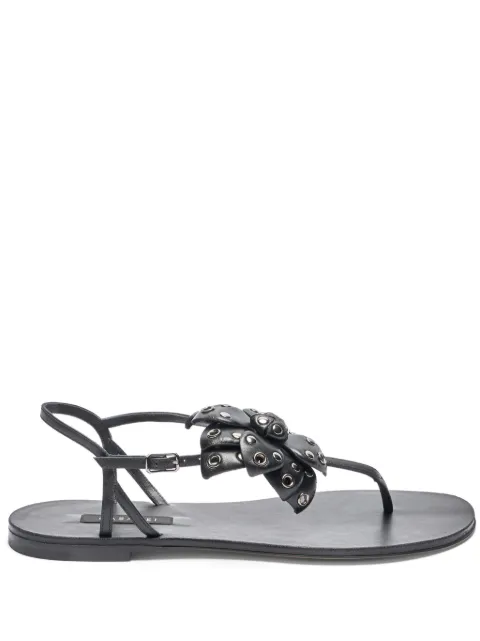 Casadei stud-embellished flat sandals