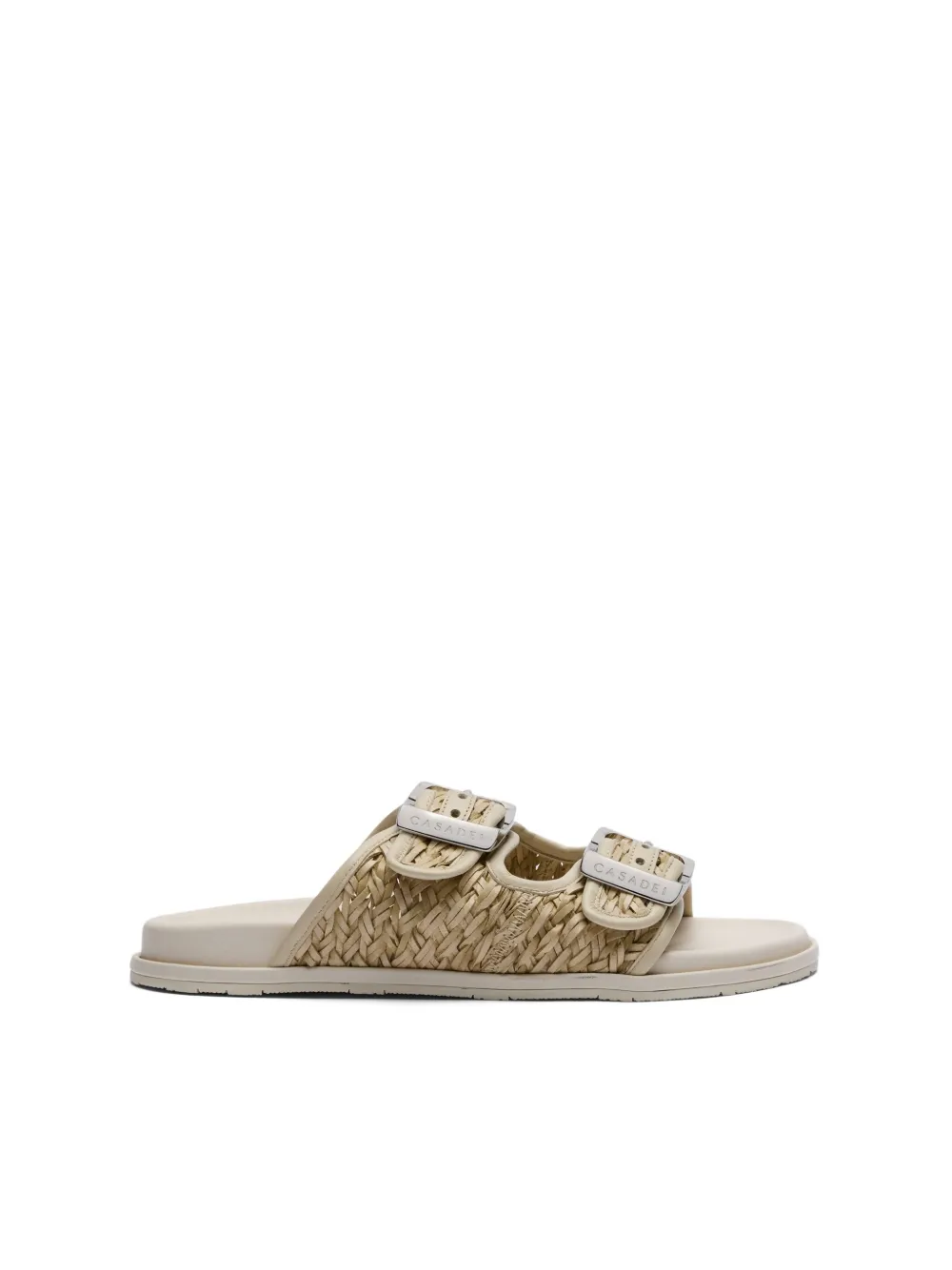 Casadei Birky Braided Sandals In Multi