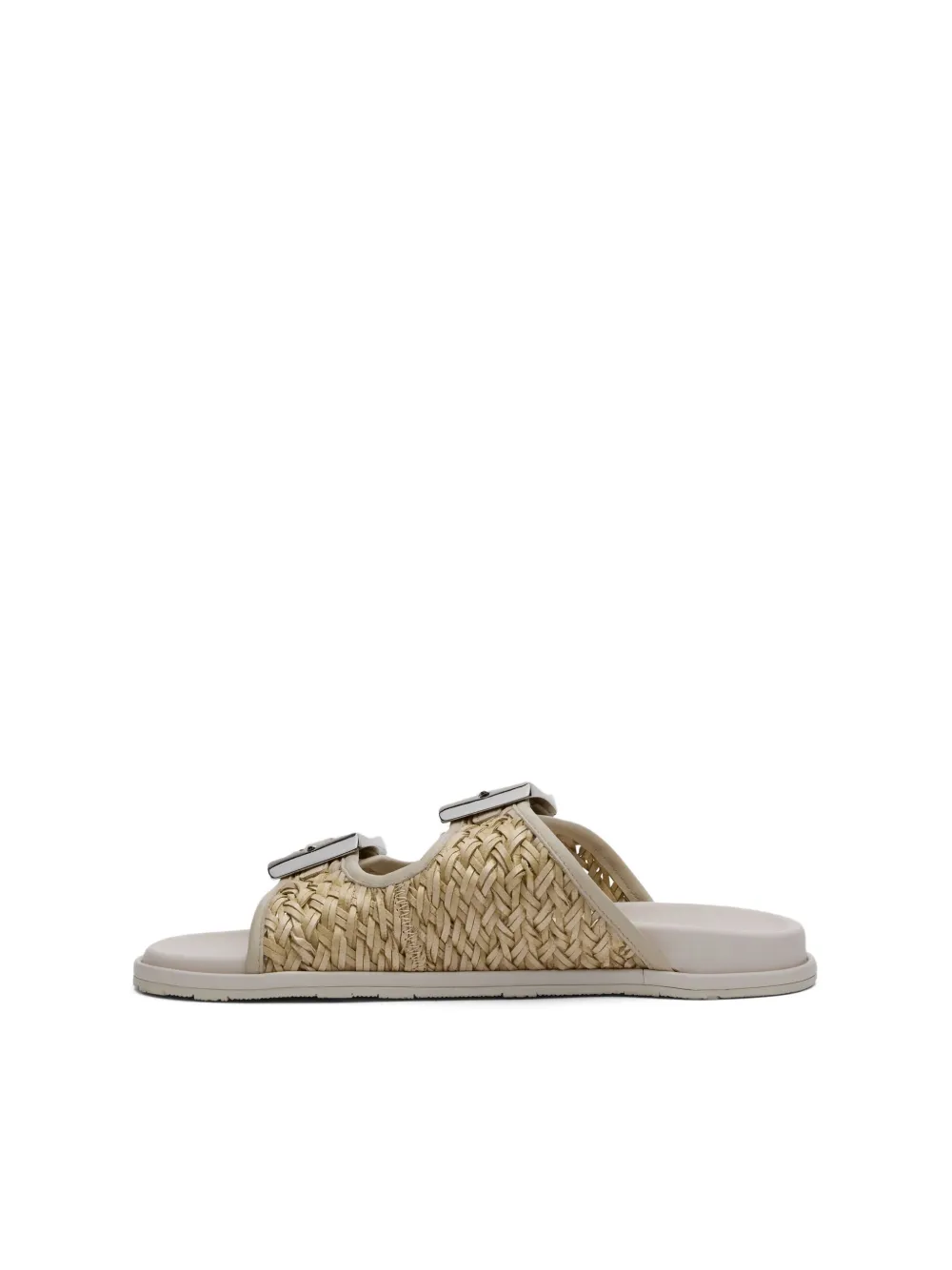 Casadei Birky Braided Sandals In Multi