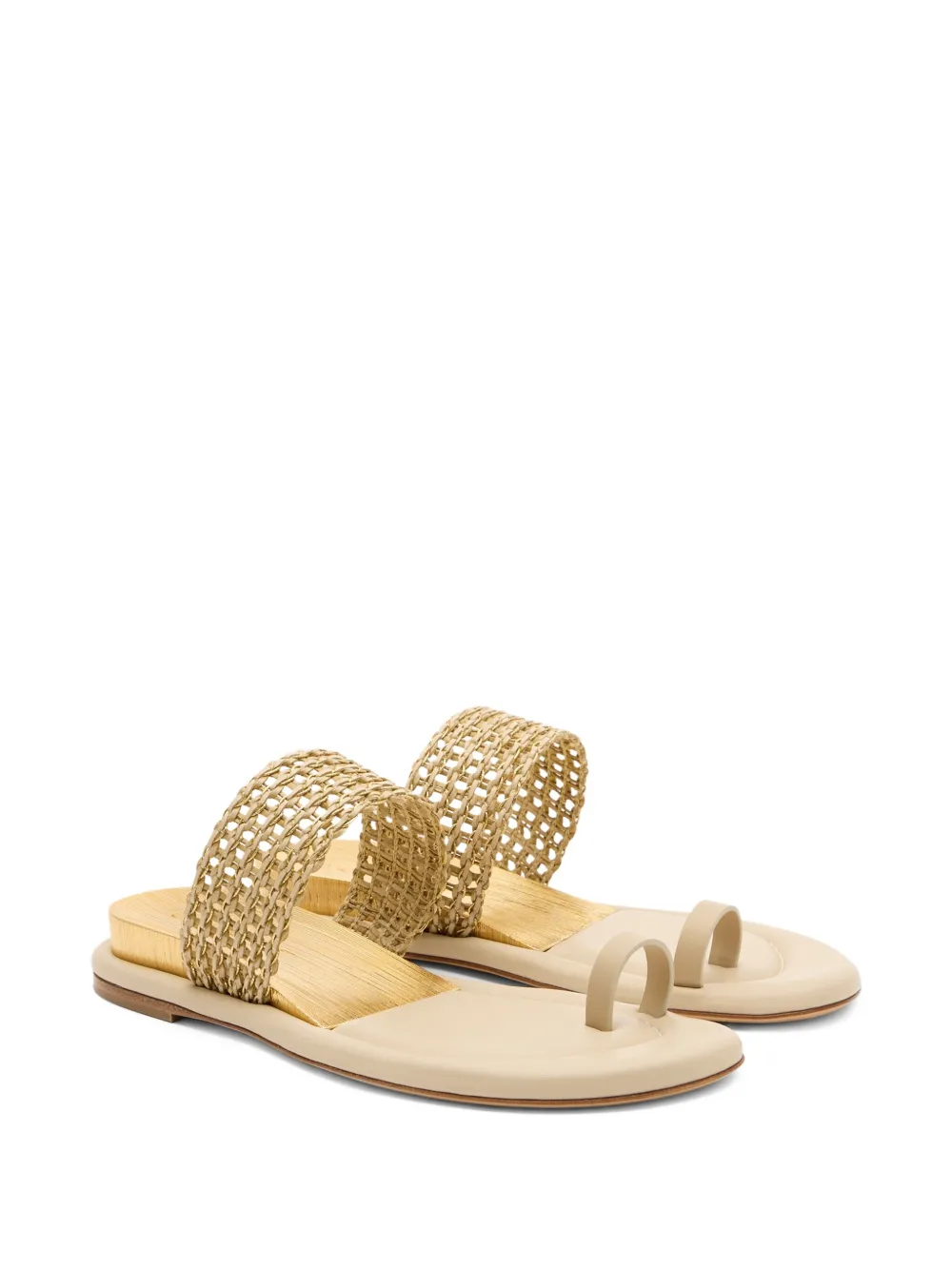 Casadei Goldeneye Zeppa Blade sandals | Flat Sandals | Image 2