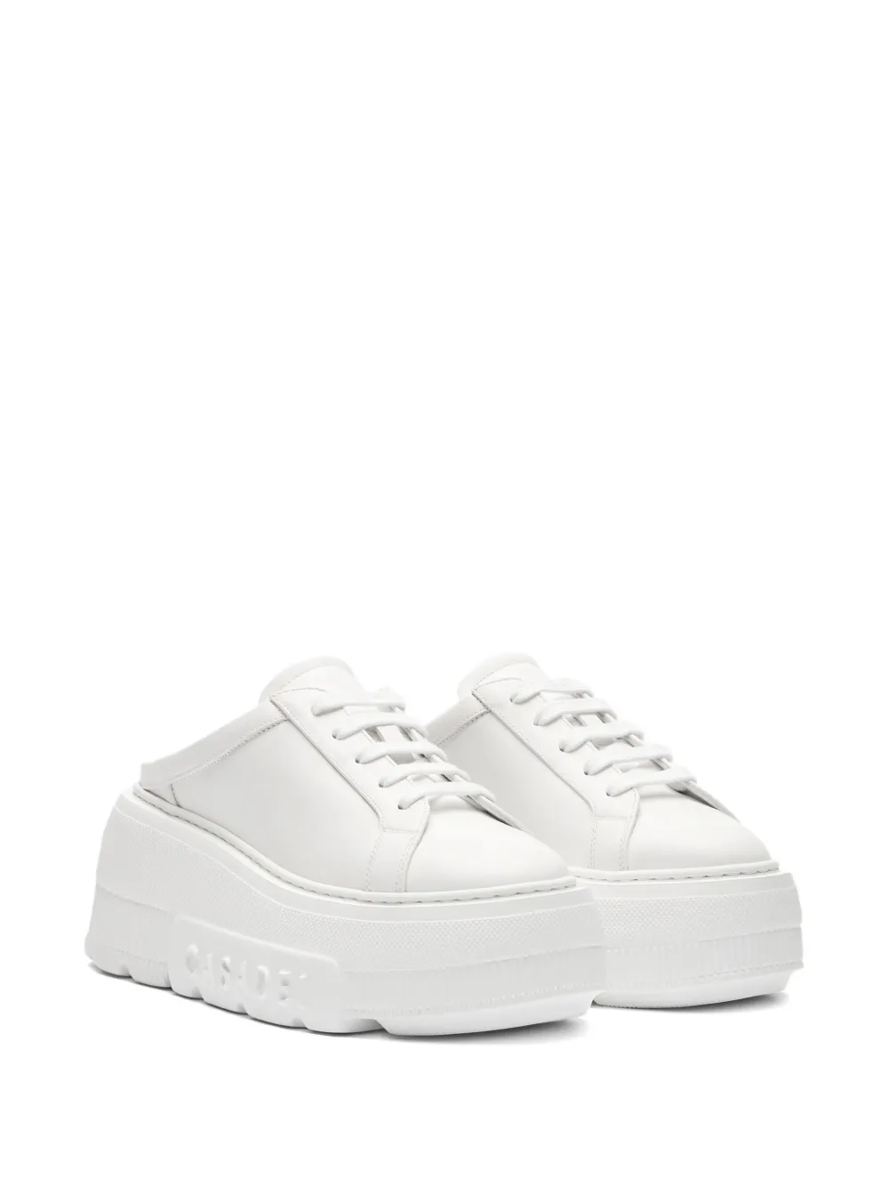 Casadei Nexus sneakers met plateauzool Wit