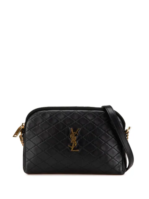 Saint Laurent Pre-Owned bolsa crossbody capitonada Gaby mini de piel 2013-2024