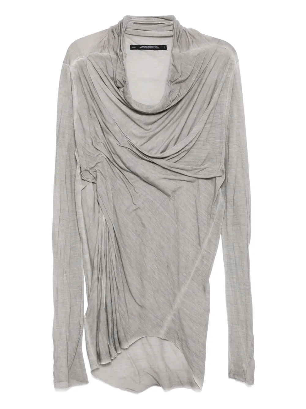 Julius long-sleeved prayer top | Grey | Image 1