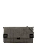 CHANEL Pre-Owned 2002-2003 CC Choco Bar Denim Chain Flap shoulder bag - Grey