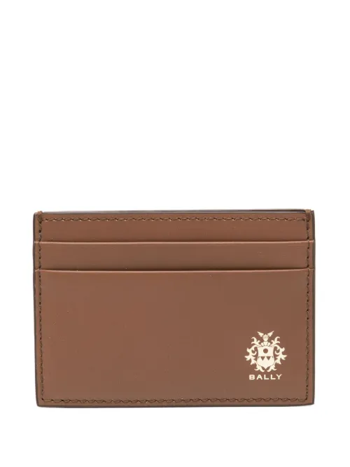 Bally porte-cartes en cuir - Marron - Bally - Modalova