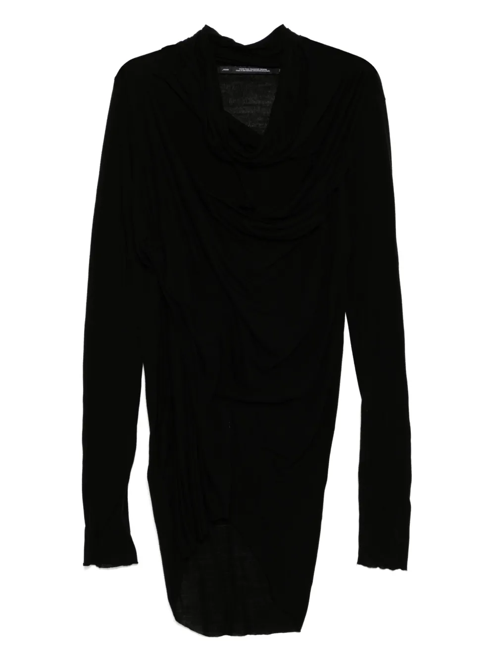 Julius long-sleeved prayer top | Black | Image 1