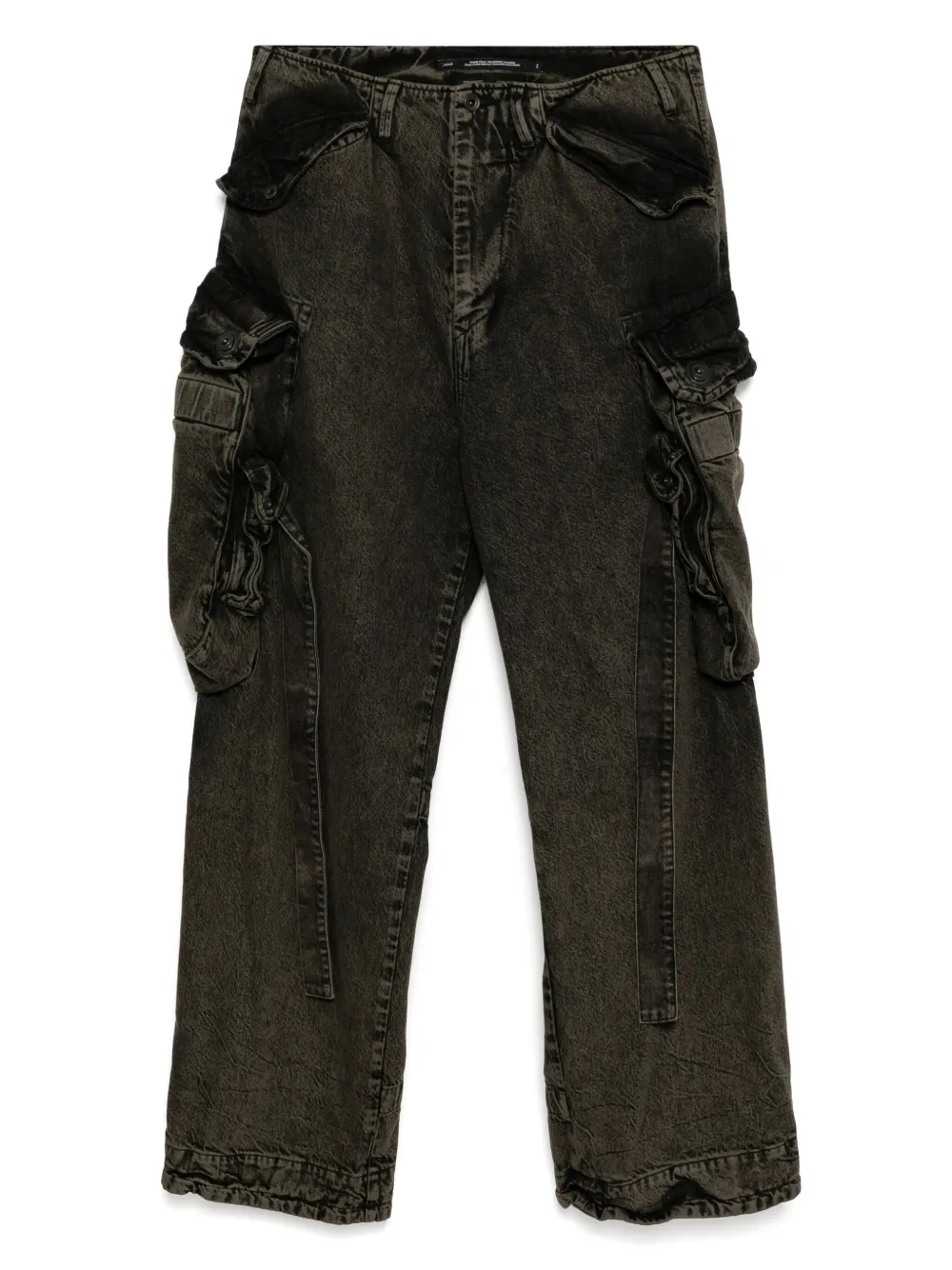 Julius Gasmask cargo trousers | Black | Image 1