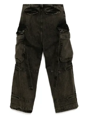 パンツ 24SS JULIUS Mechanical Wide Pants ユリウス JULIUS 10.5oz Stretch Denim Wide Cargo Pants