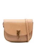 Saint Laurent Pre-Owned 2021 Medium Leather Monogram Kaia crossbody bag - Brown