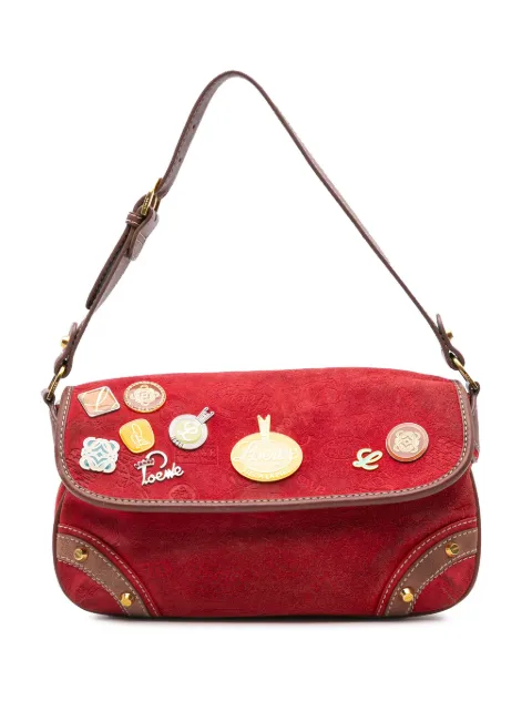 Loewe Pre-Owned 2006 160th Anniversary Suede shoulder bag