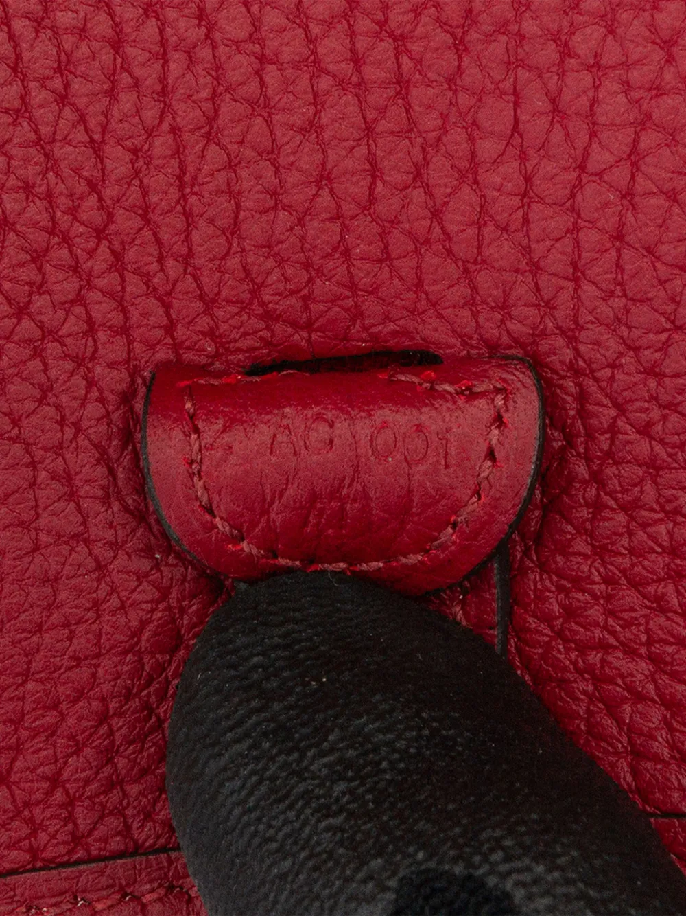 Pre-owned Hermes 2021 Clemence Evelyne I Tpm Crossbody Bag In Red