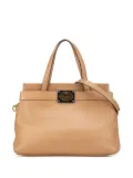 Gucci Pre-Owned 2016-present Small Leather Linea Matisse satchel - Brown