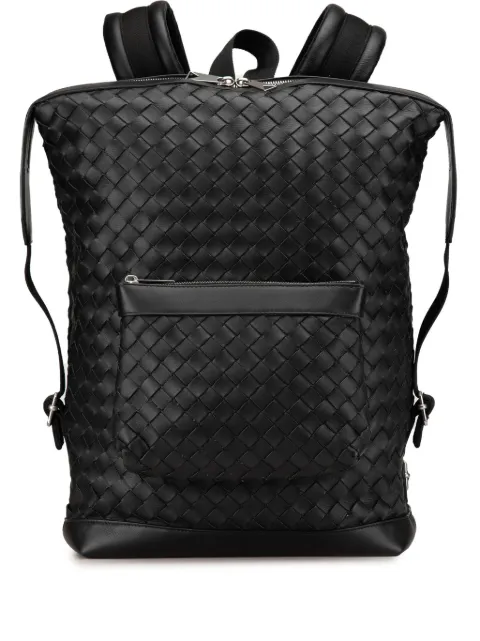 Bottega Veneta Pre-Owned 2012-2024 Nappa Intrecciato Front Pocket backpack