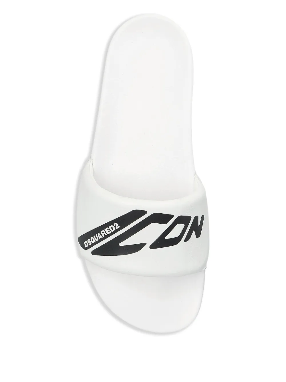 DSQUARED2 logo slides White