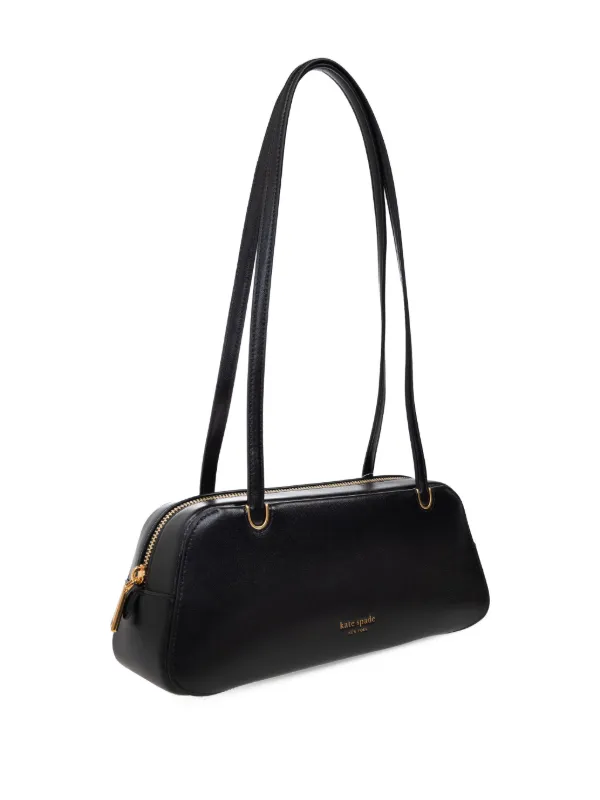 Kate Spade Bolsa De Ombro Em Couro | Preto | FARFETCH BR