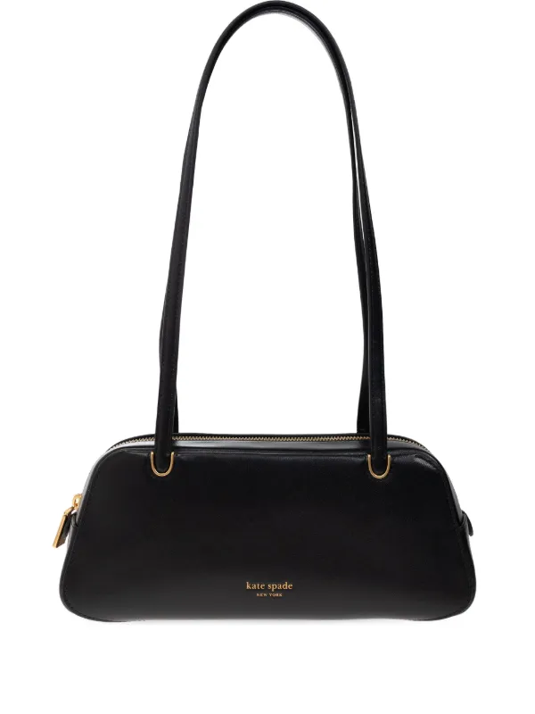 Kate Spade レザーショルダーバッグ | ブラック | FARFETCH JP