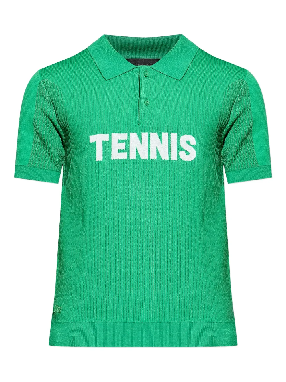 Lacoste ribbed polo shirt | Green | Image 1