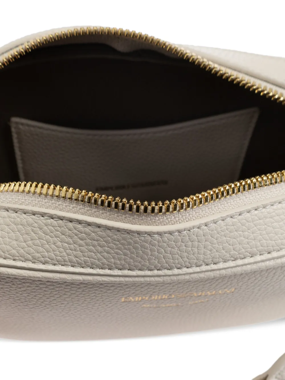 Emporio Armani Crossbodytas met logo-print Beige
