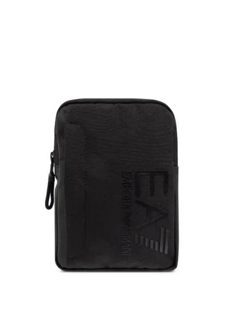 Ea7 Emporio Armani logo-print shoulder bag 