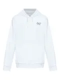 Ea7 Emporio Armani graphic-print hoodie - White