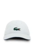 Lacoste logo-patch cap - White