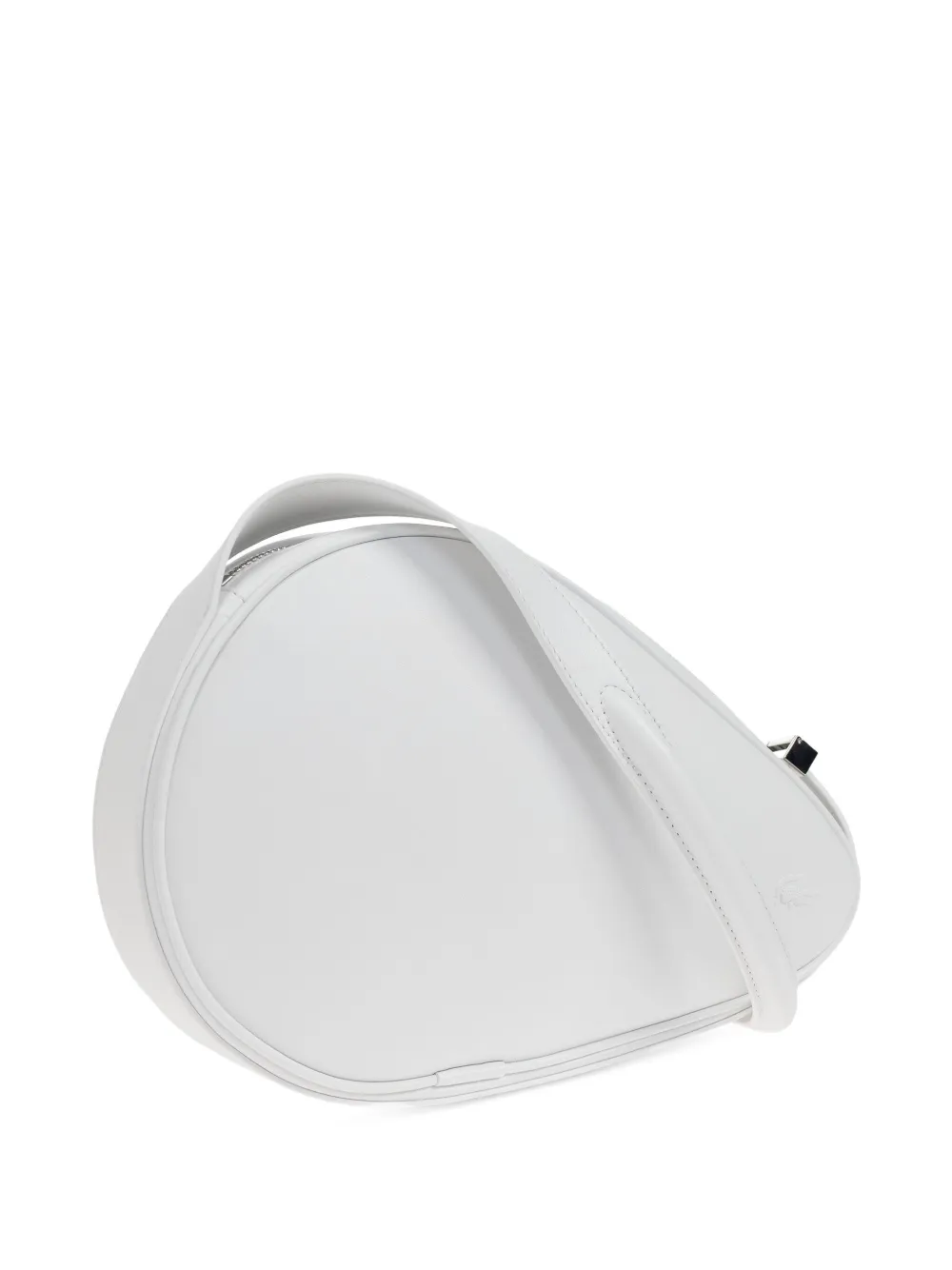 Lacoste leather tote bag Wit