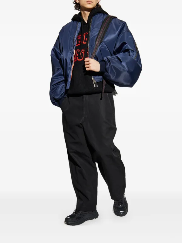Kenzo ロゴ パーカー | ブラック | FARFETCH JP