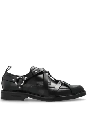 ロゴが良い！【DSQUARED2】レザースニーカー ディースク Dsquared2（ディースクエアード）メンズ スニーカー - FARFETCH