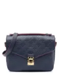 Louis Vuitton Pre-Owned 2017 Monogram Empreinte Pochette Metis satchel - Blue